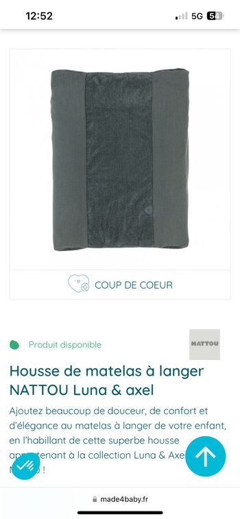 House matelas à langer