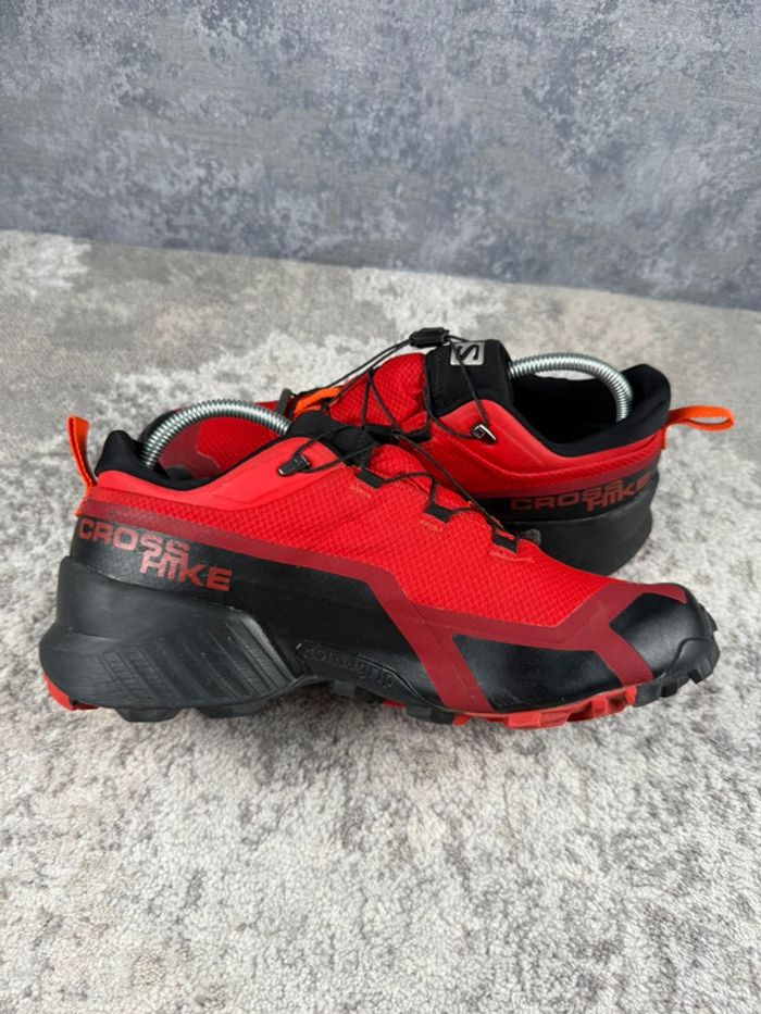 Salomon Cross Hike - Gore-Tex - Black & Red - photo numéro 6