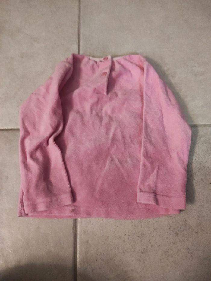 Lot de 3 leggings et 1 pyjama en velours 3 ans - photo numéro 8