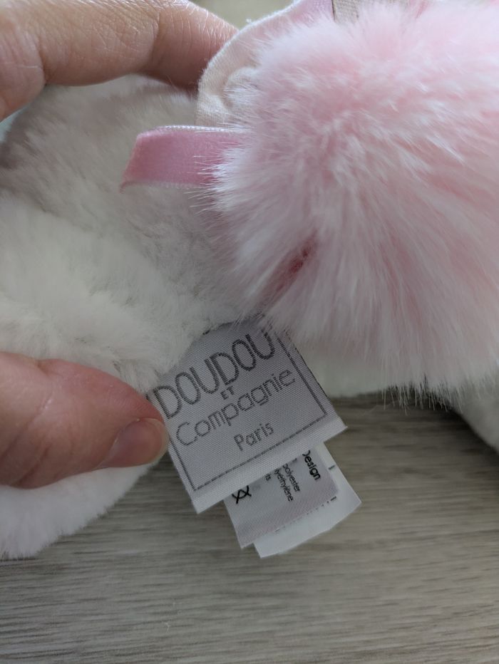 Doudou / peluche lapin - photo numéro 3