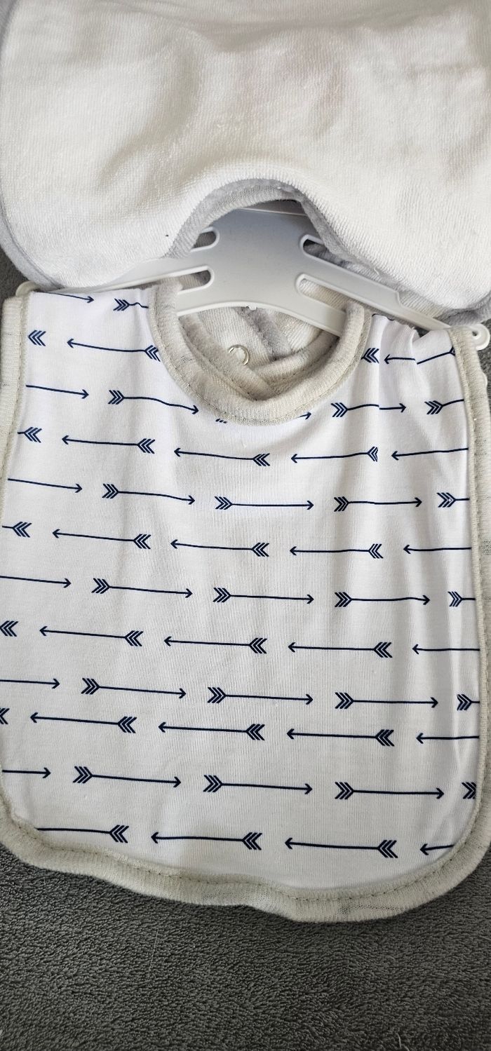 Lot de 5 bavoirs bébé  neufs I love Daddy - photo numéro 7