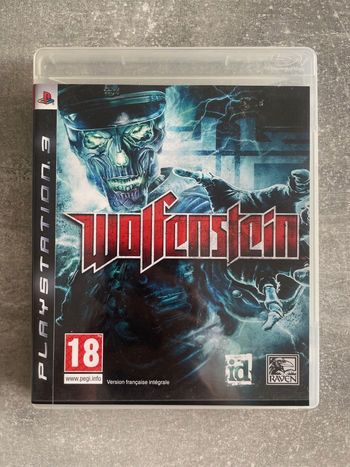 Jeu pour Sony PS3, Wolfenstein en français.