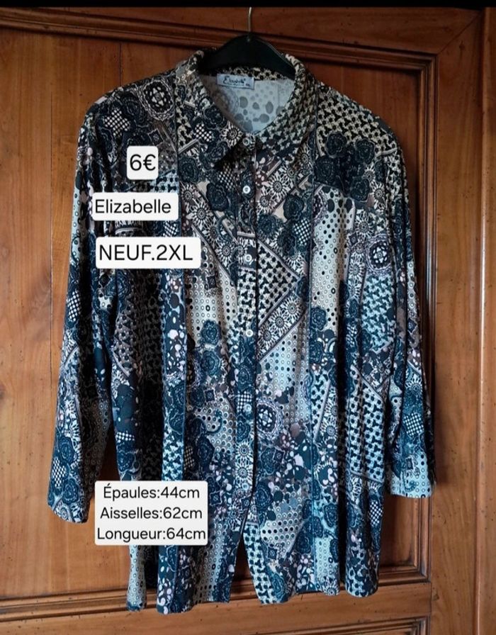 Chemise NEUVE pour femme taille 2XL