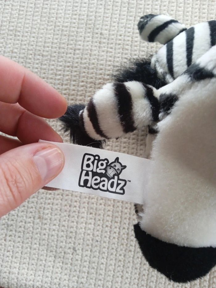 Peluche Madagascar zèbre - photo numéro 4