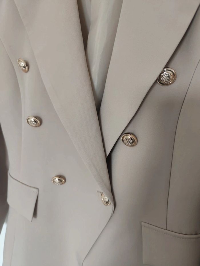 Blazer beige 38 - photo numéro 2