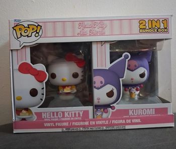 Pack de 2 funko pop : Hello Kitty et Kuromi