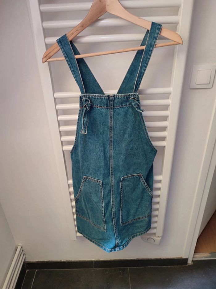 Robe salopette en jean M - photo numéro 5