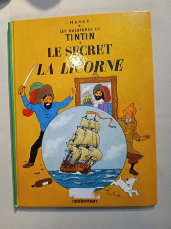 BD Tintin - Le secret de la Licorne