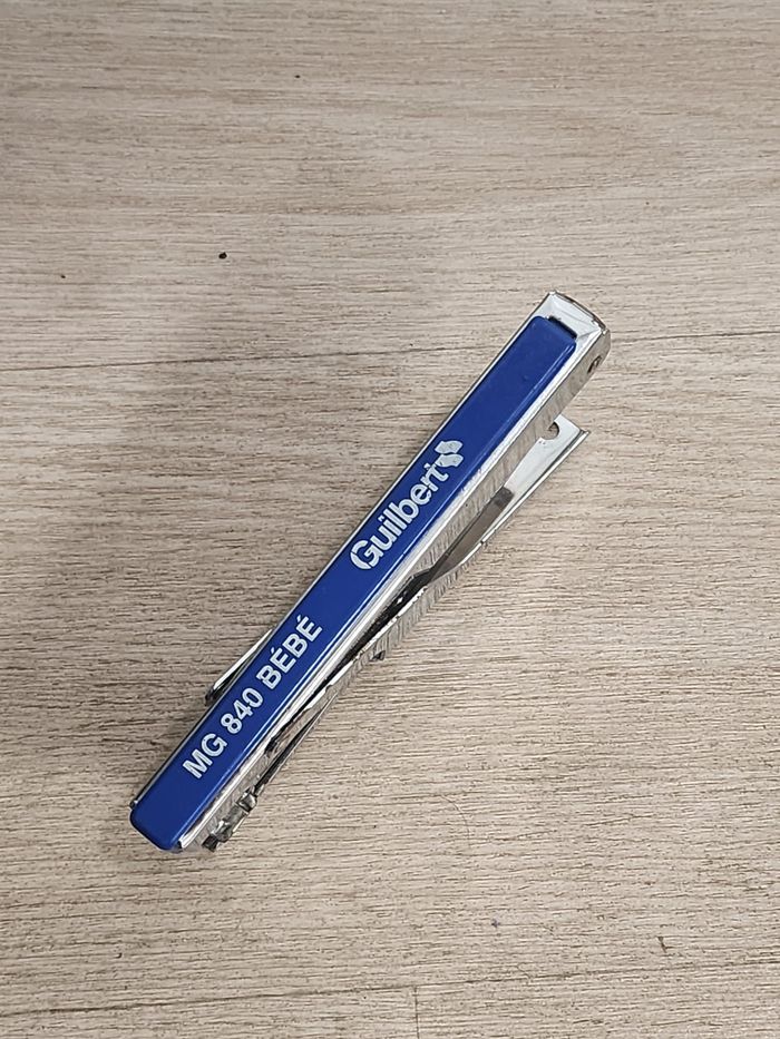 Agrafeuse pince GUILBERT MG 840 “BÉBÉ” – Compacte, métal chromé - photo numéro 2