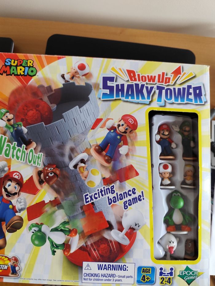 Jeu Super Mario shaky tower