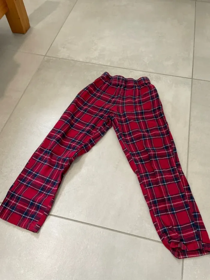 Lot pantalon pyjama + polo - photo numéro 2