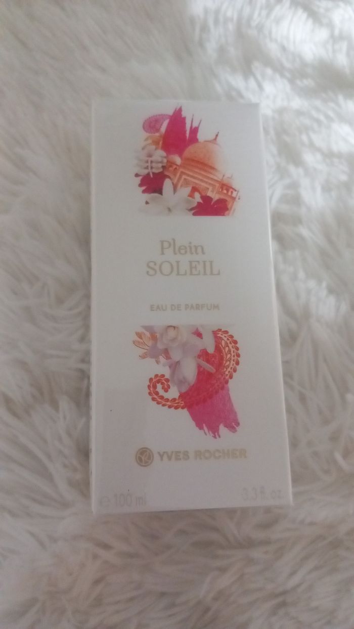 Parfum plein soleil Yves rocher