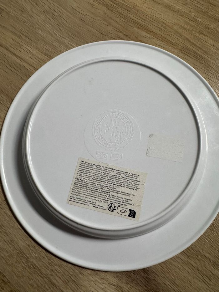 Set assiettes la belle et la bête Disneyland - photo numéro 4