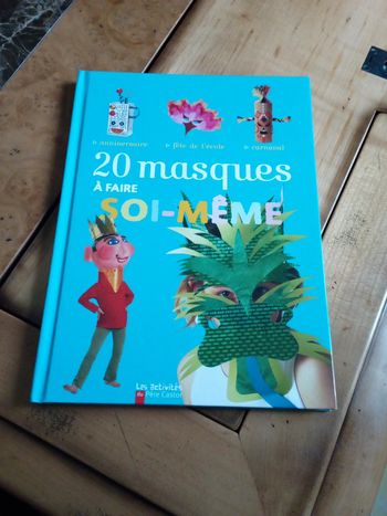 Livre 20 masques à faire soi-même