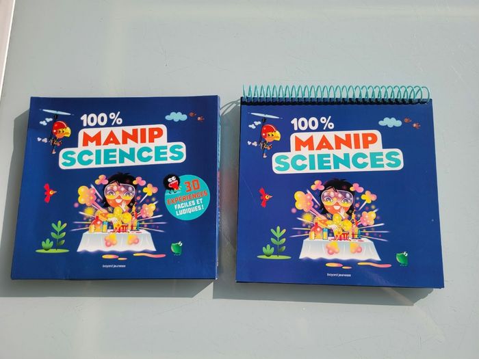 Coffret livre chevalet 🧪 100% Manip sciences 💥 - photo numéro 2