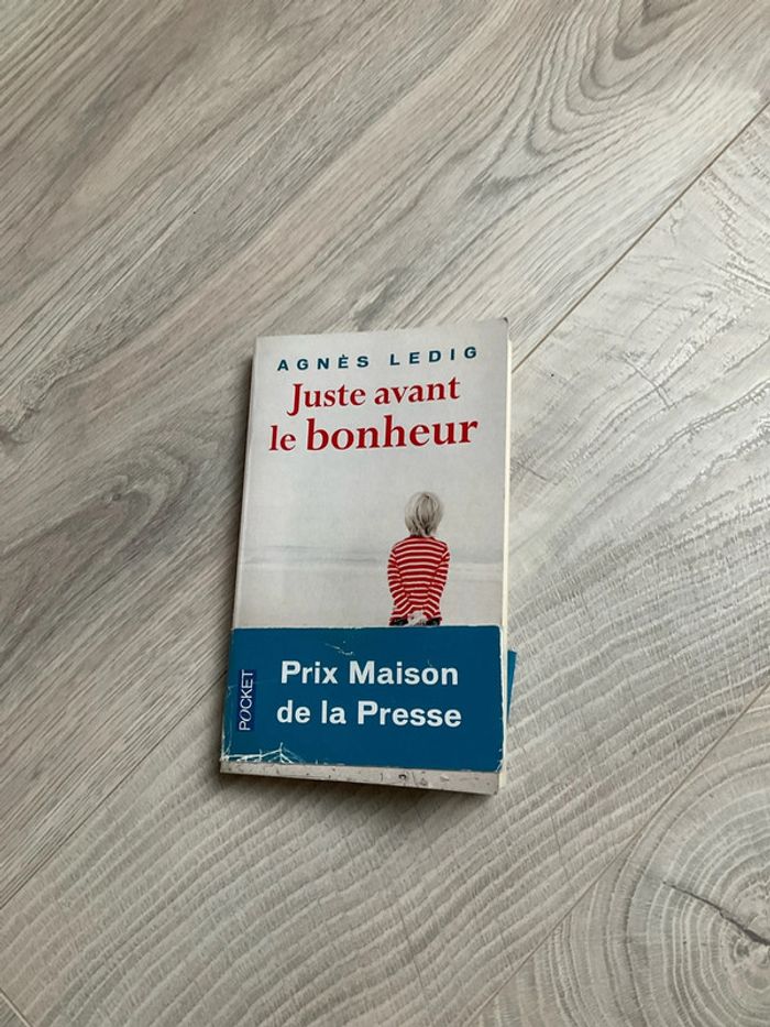 Livre de poche, juste avant le bonheur d’Agnès Ledig