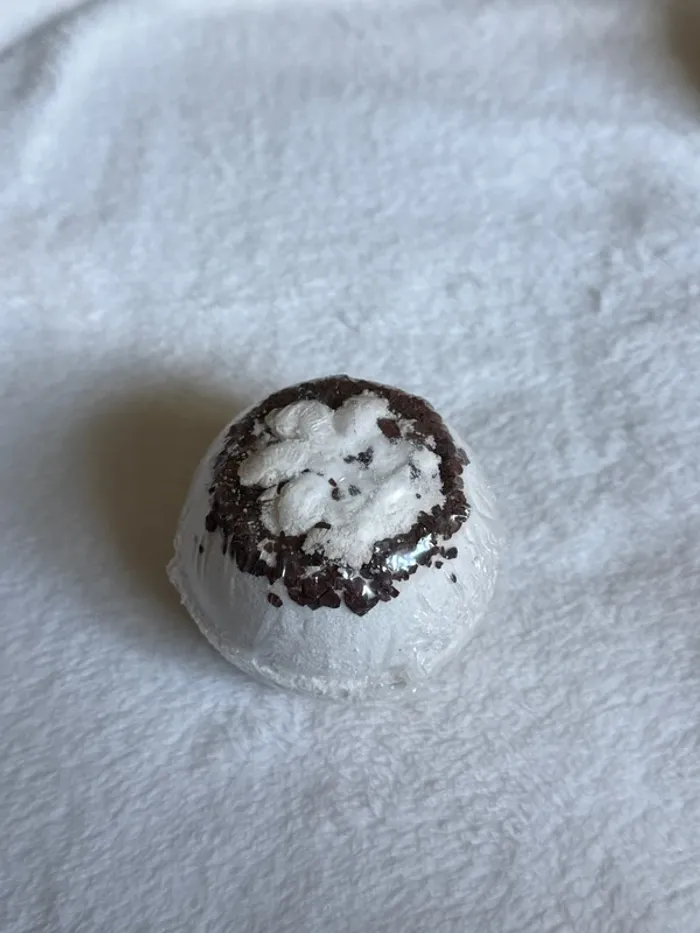 Bombe de bain coco