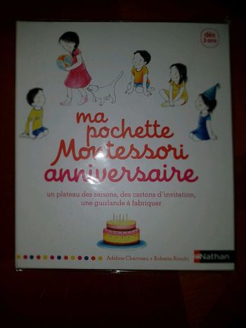 Pochette anniversaire Montessori Neuf