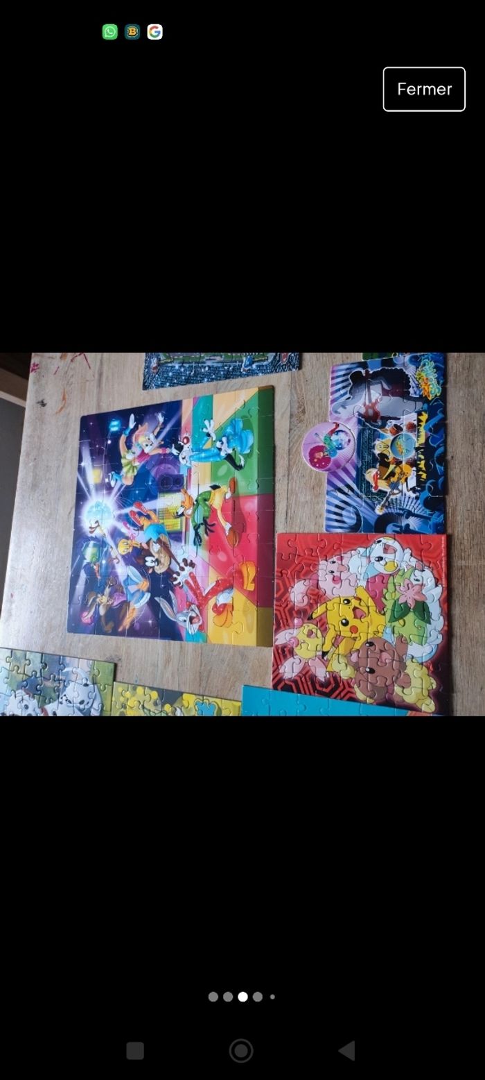 Lot de 9 puzzles - photo numéro 7