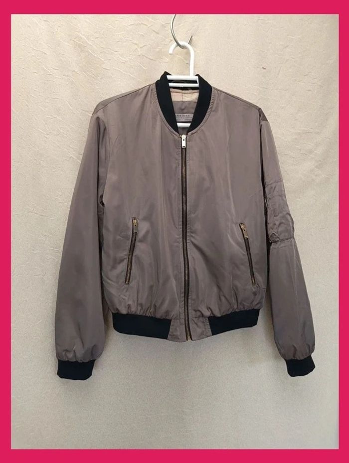Bomber court en nylon Talla S. - photo numéro 3