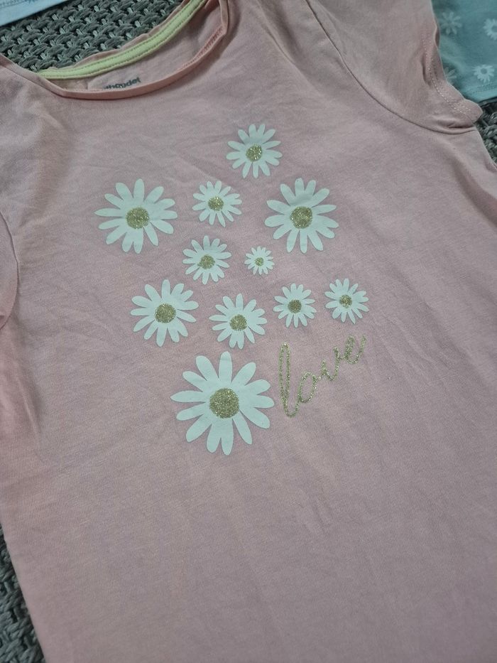 Lot de 4 Tshirts mc fille - 8 ans - photo numéro 5