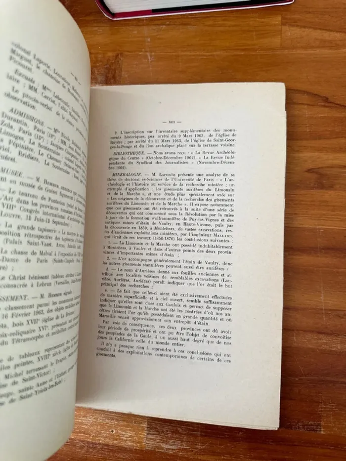 Livre mémoire de la société des Sciences naturelles et archéologique de la Creuse - photo numéro 6