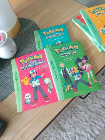7 livres pokémon voyage