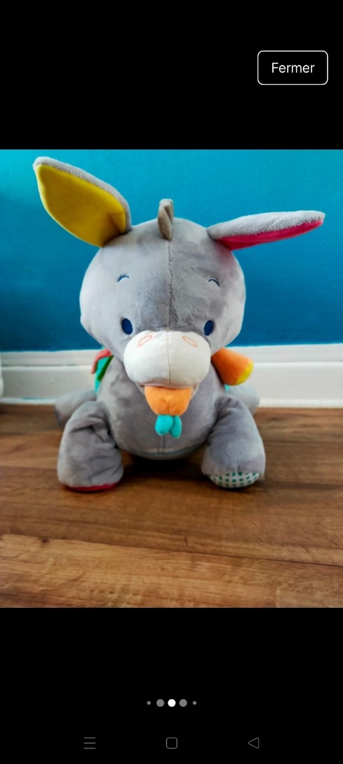 Peluche d'activité Âne Titus - photo numéro 4