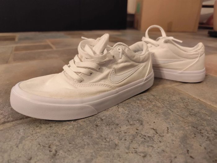 Basket toile nike