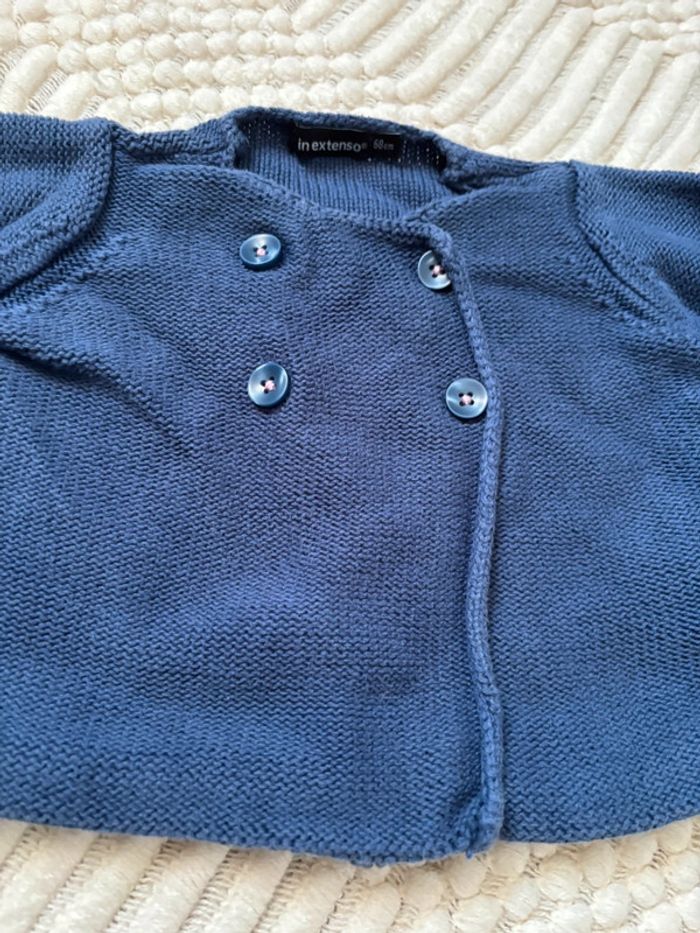 Cardigan fille in extenso 6 mois - photo numéro 2