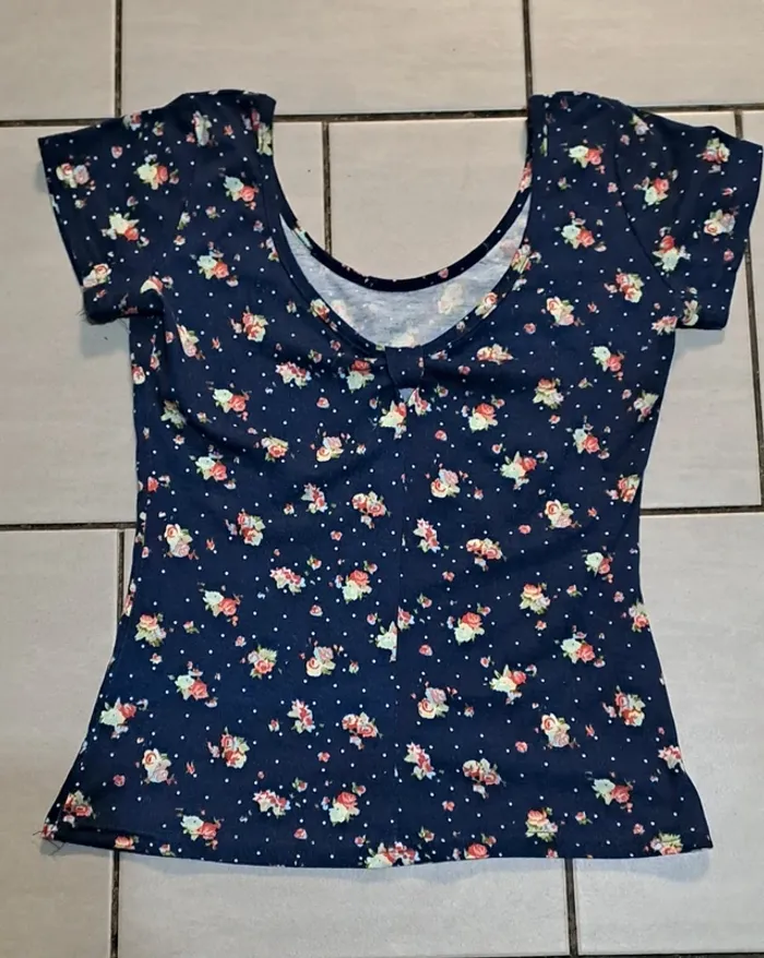 T-shirt Fleuri
