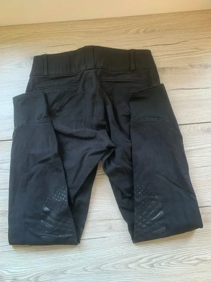 Pantalon d’équitation homme Equithème – Noir – Taille 38 - photo numéro 3