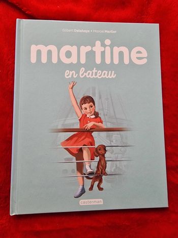 Livre Martine en bateau