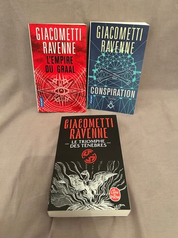 Lot 3 livres de poche Giacometti Ravenne