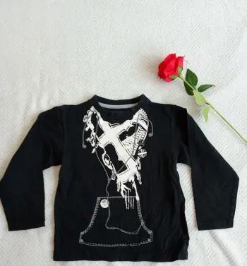 T-shirt manche longue garçon ⭐ très bon état ⭐ Taille 6 ans ⭐ in extenso