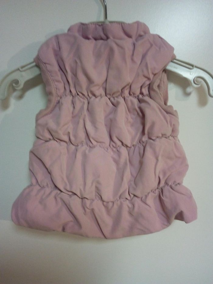 Gilet Zippé Sans Manches Taille 12 Mois - photo numéro 2