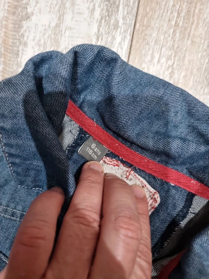 Veste en jeans #orianablgarcon6ans - photo numéro 3