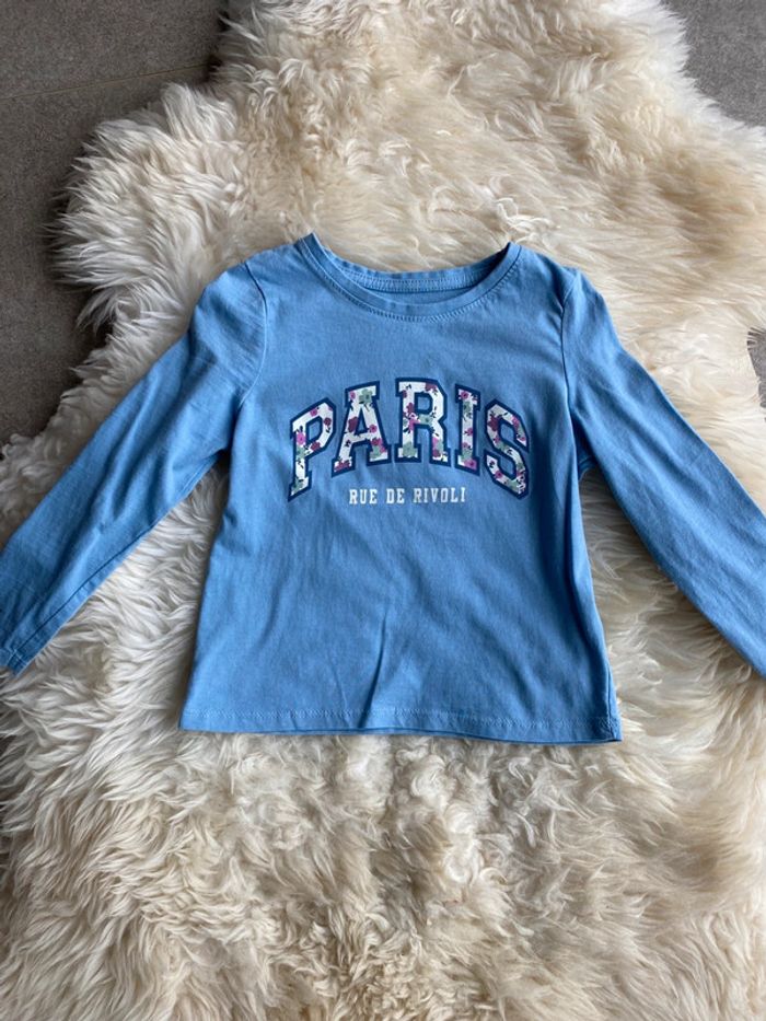 T-shirt manches longues 5/6 ans