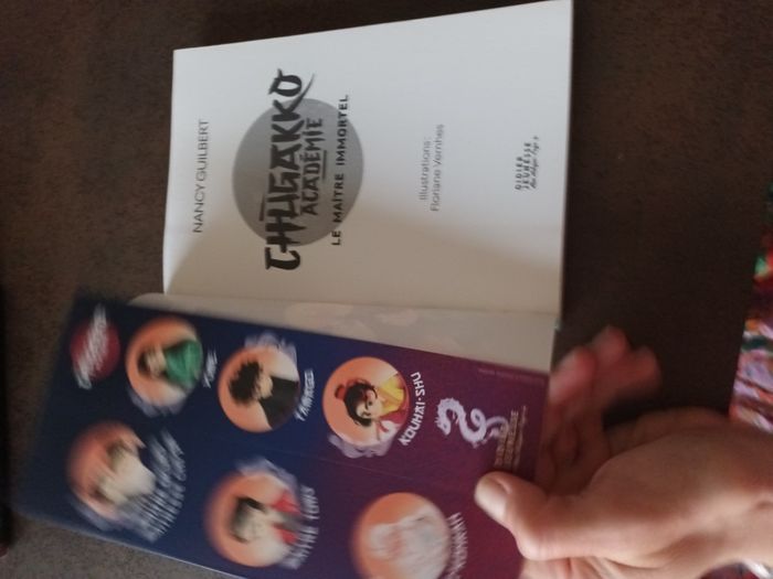 livre neuf Chugakko academie le maitre immortel de nancy guibert didier jeunesse - photo numéro 3