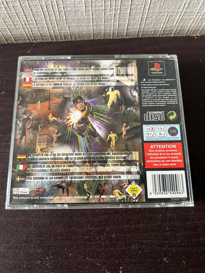 🎮 Time Commando - PS1 (PAL)  avec notice - photo numéro 3