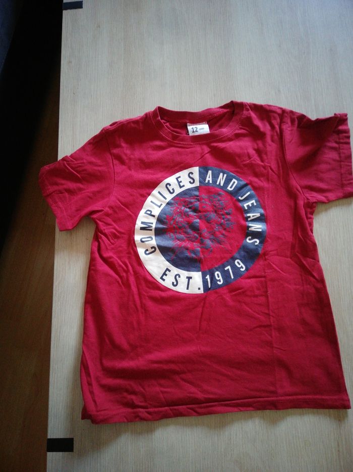 Tee shirt complice garçon 12 ans