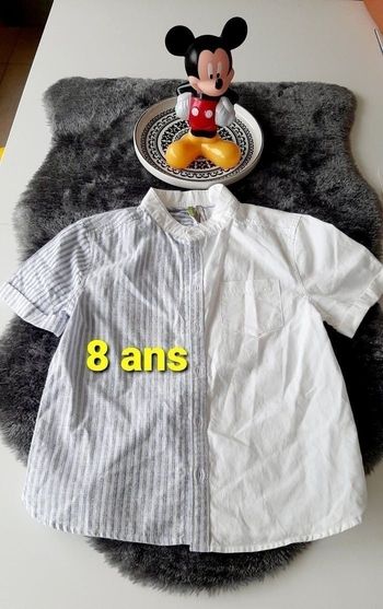Chemise manches courtes orchestra 8 ans