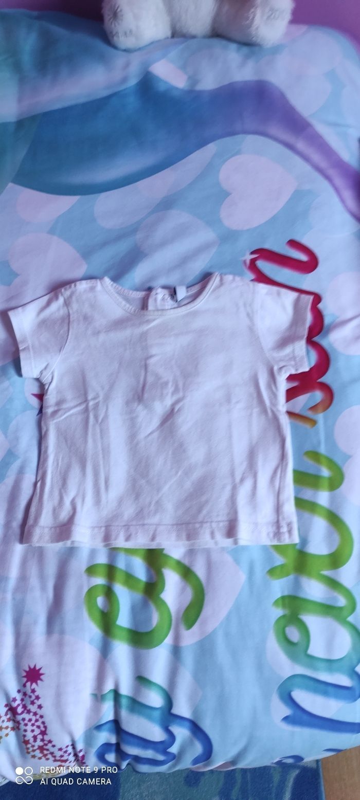 Tee-shirt fille 18 mois - photo numéro 2