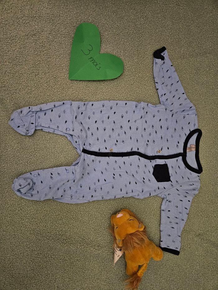 Pyjama 3 mois lot - photo numéro 4