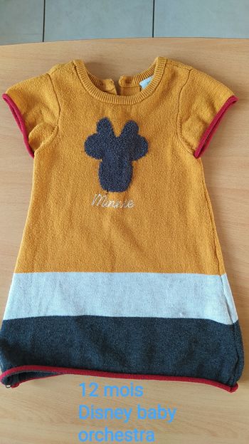 Robe manches courtes 12 mois Orchestra