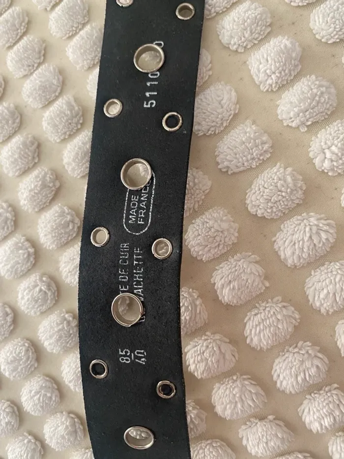 Ceinture en cuir - photo numéro 2