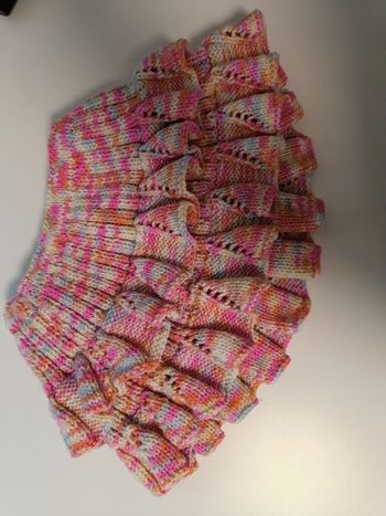 Jupe crochet fait main