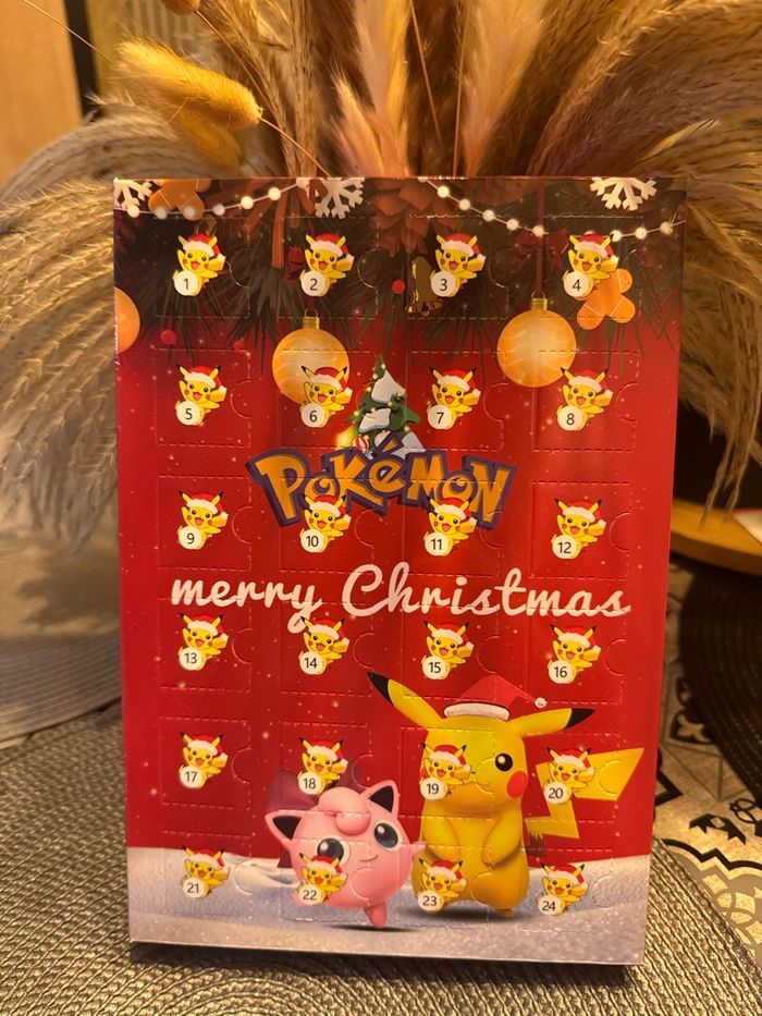 Calendrier de l’avent Pokémon