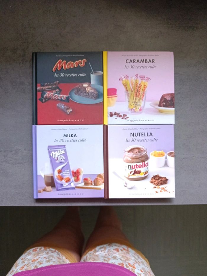 Lot livres recettes