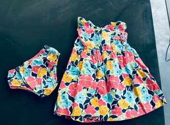 Ensemble robe & bloomer / Taille 18 mois